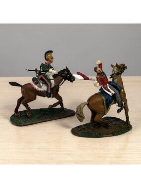 The Death Of Ponsonby W. Britain Collectible Figurines From 2011 (Damaged)